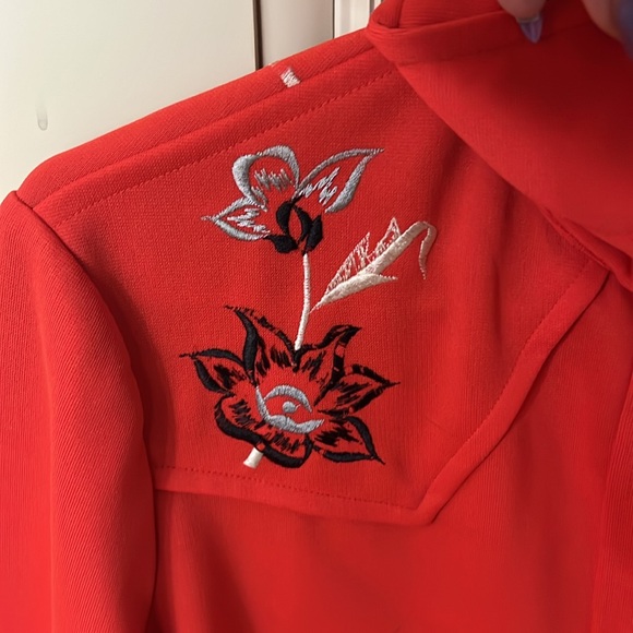 Vintage Polyester embroidered suit - Picture 7 of 12